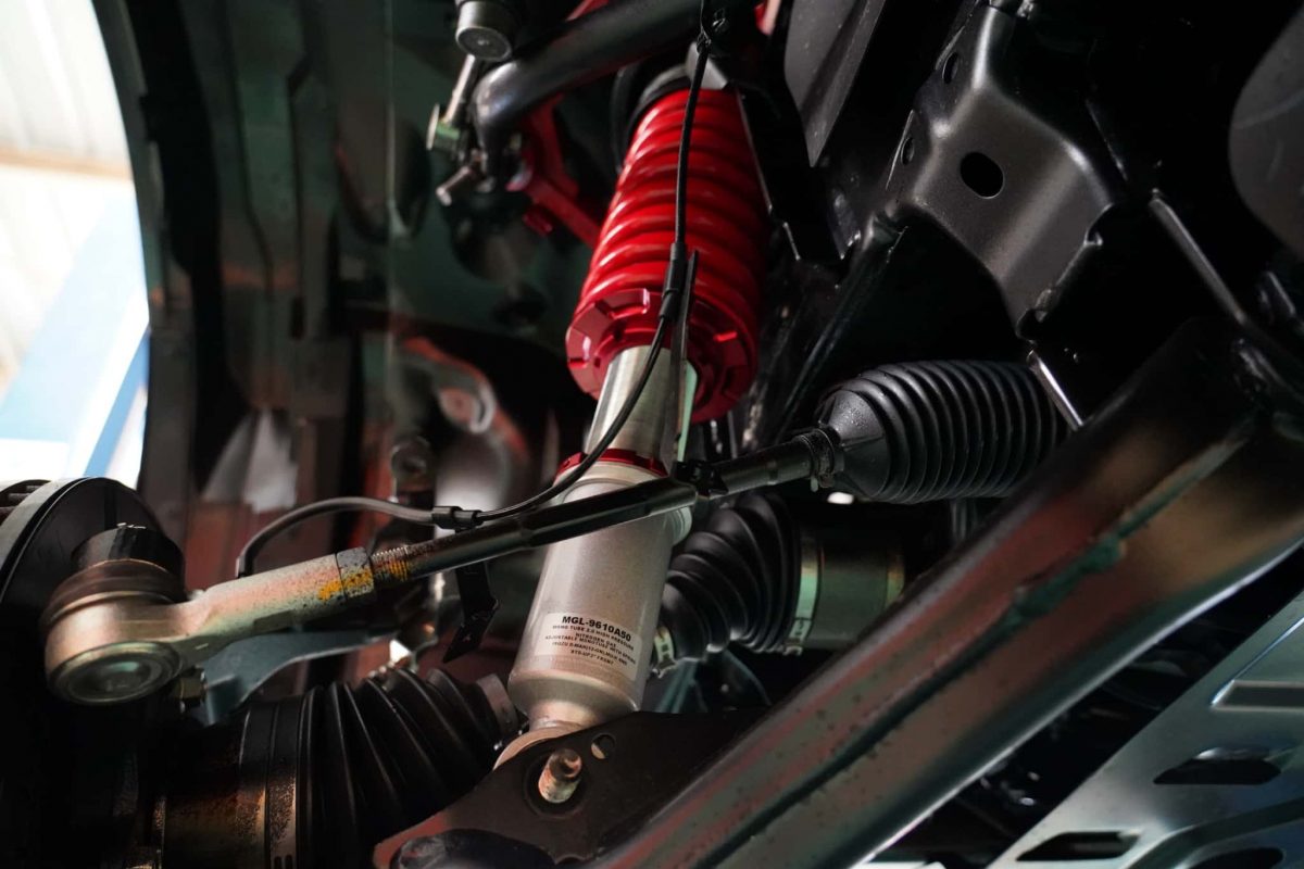 profenderสปริงอัพเกรดสีแดง