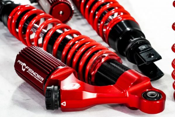 โช๊คอัพProfender สีแดง