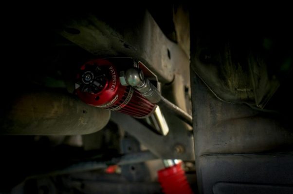 โช๊คอัพปรับระดับ profender สีแดง