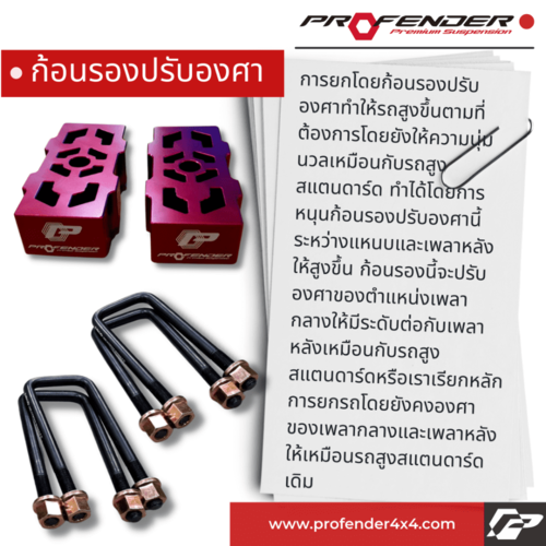 ก้อนรองปรับองศา