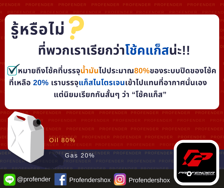 รู้หรือไม่ ที่พวกเราเรียกว่าโช๊คแก๊ส