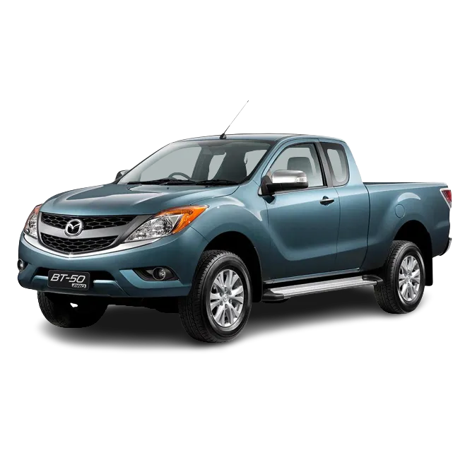 รถกระบะ Mazda BT50 สีฟ้า 4 ประตู