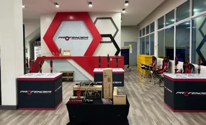 ศูนย์ให้บริการ Profender ตกแต่งอย่างมีดีไซน์