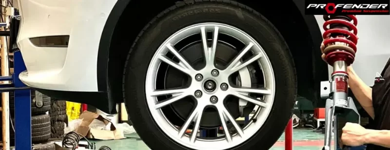 Profender ล้อรถเก๋งกับโช๊คโปรเฟนเดอร์ การสลับยาง