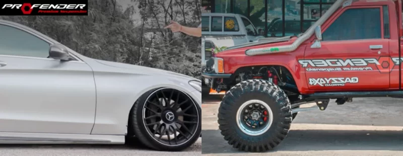 Profender รถโหลดเตี้ย กับ รถยกสูง