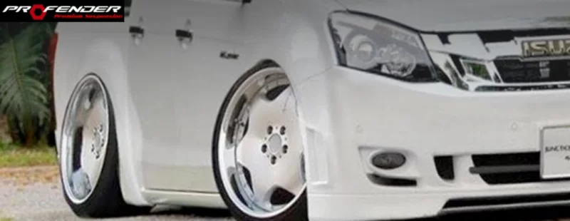 Profender รถเก๋ง โหลดเตี้ย สีขาว