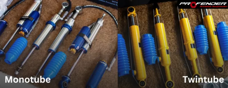 Profender โช๊คอัพ Monotube และ Twintube