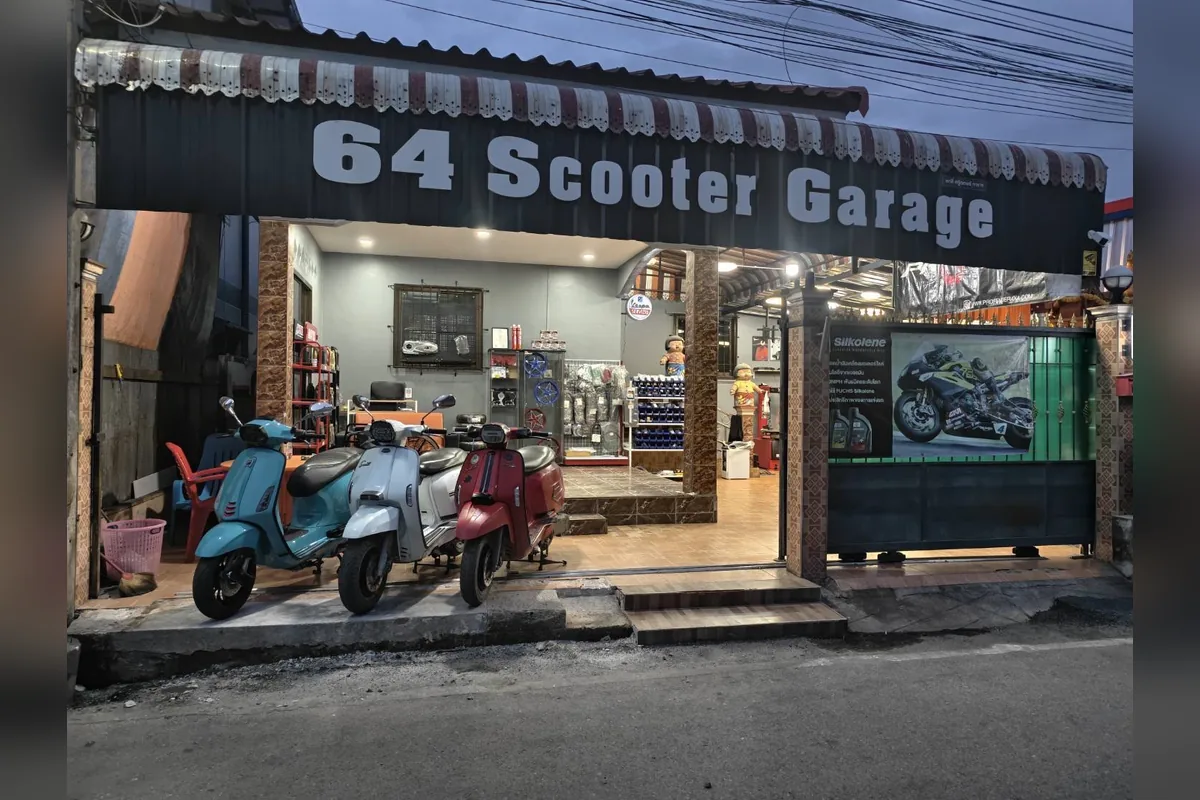 64 Scooter Garage