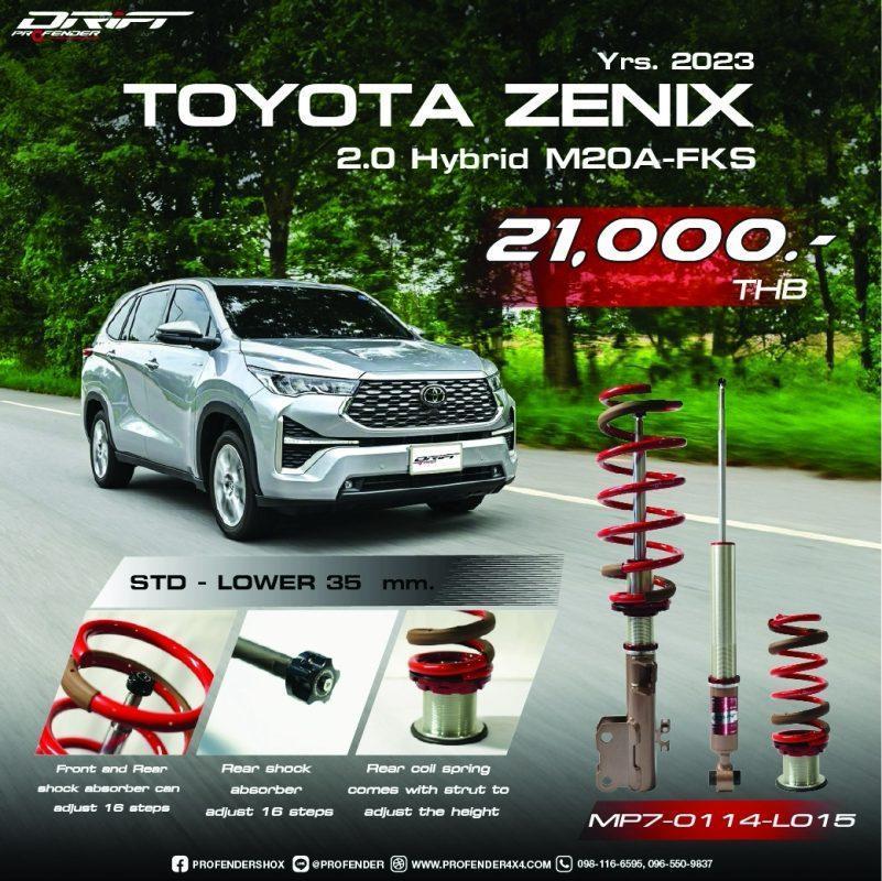 TOYOTA ZENIX Hybrid (Y2023-ON)